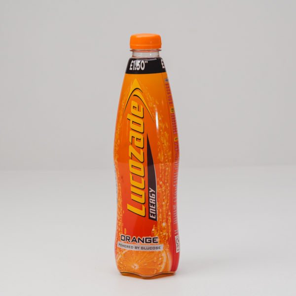 Lucozade Energy Drink (Orange) Long