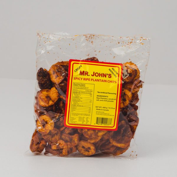 Mr John's Spicy Ripe Plantain Chips
