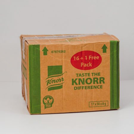 Carton of Knorr Chicken Cubes